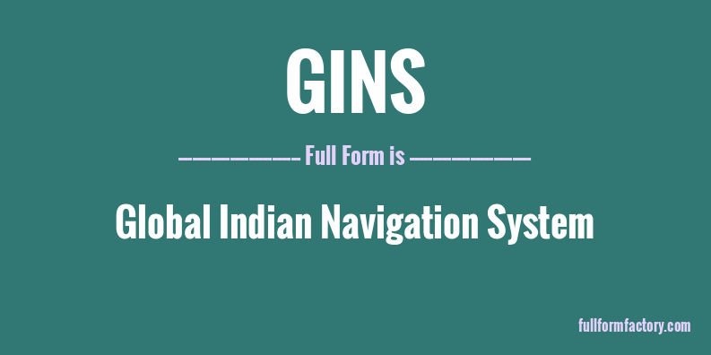 gins-full-form