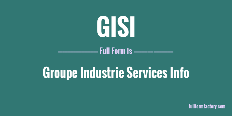 gisi-full-form
