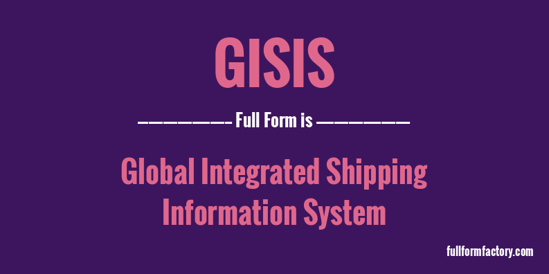 gisis-full-form