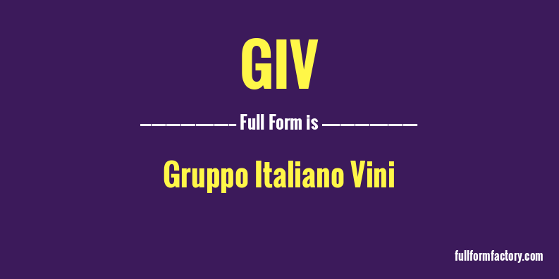 giv-full-form