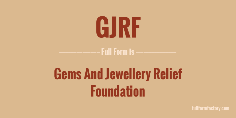 gjrf-full-form