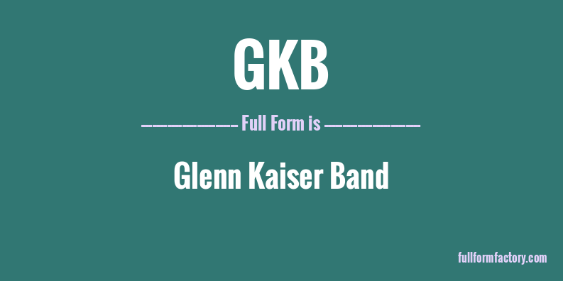 gkb-full-form