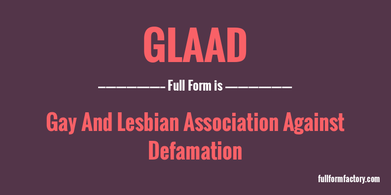 glaad-full-form