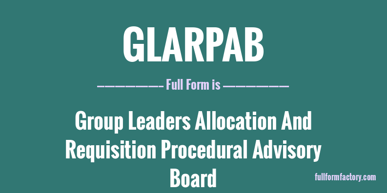 glarpab-full-form
