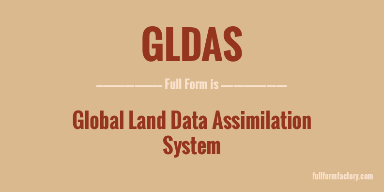 gldas-full-form