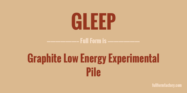gleep-full-form