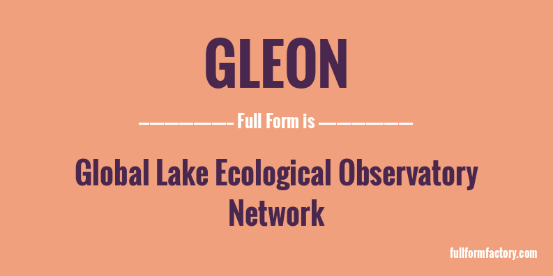 gleon-full-form