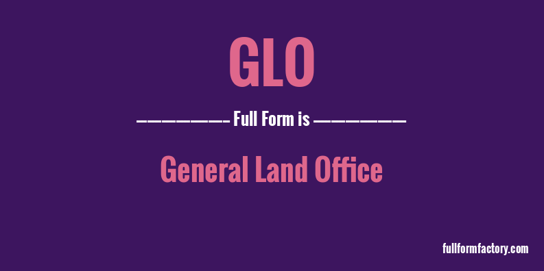glo-full-form