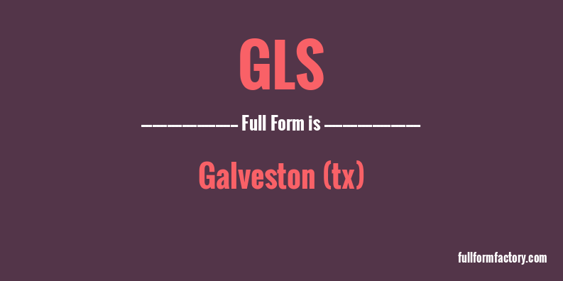 gls-full-form