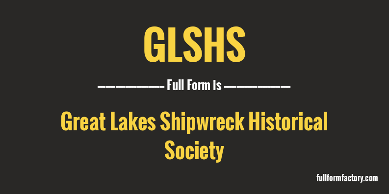 glshs-full-form