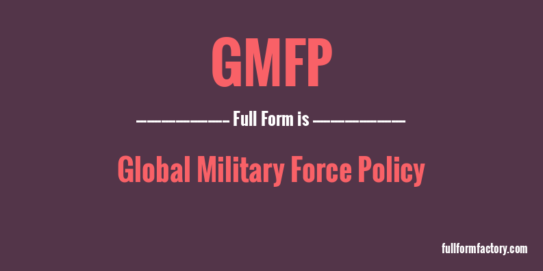 gmfp-full-form