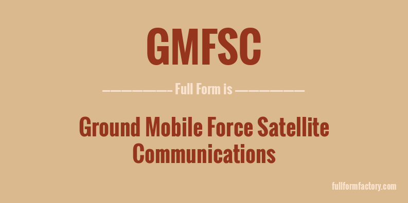 gmfsc-full-form