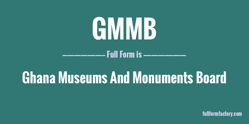 gmmb-full-form