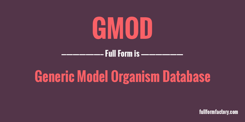 gmod-full-form