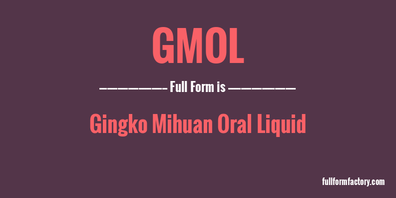 gmol-full-form