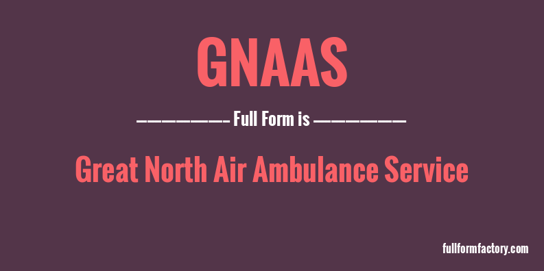 gnaas-full-form