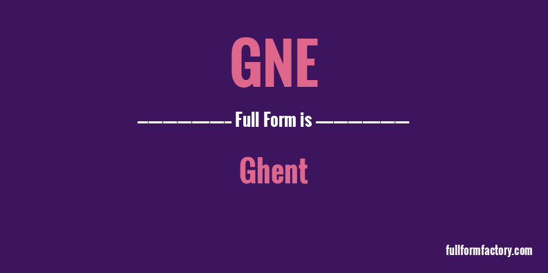 gne-full-form