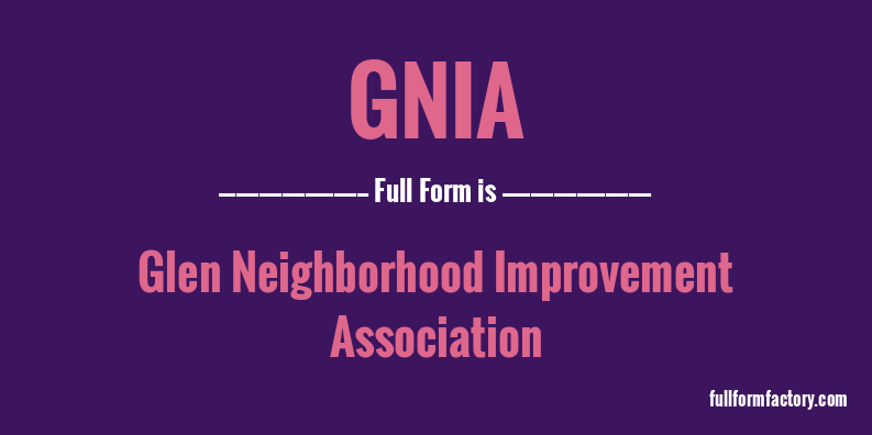 gnia-full-form