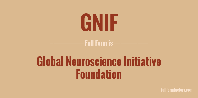 gnif-full-form