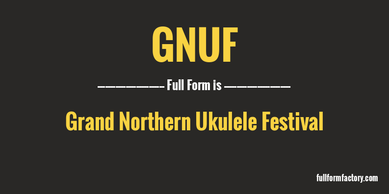 gnuf-full-form