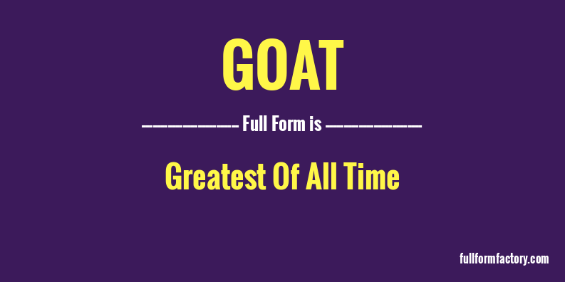 goat-full-form