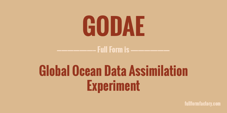 godae-full-form