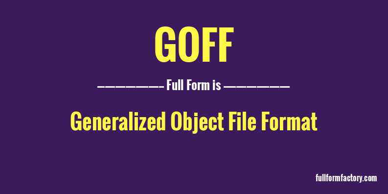 goff-full-form