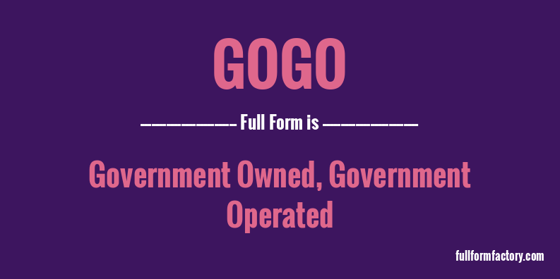 gogo-full-form