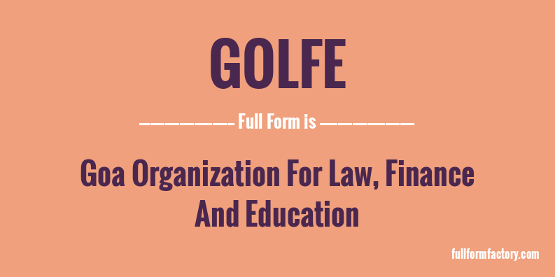 golfe-full-form