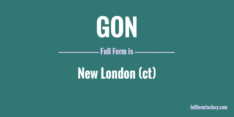 gon-full-form