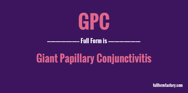 gpc-full-form