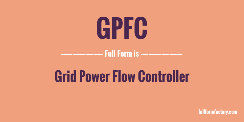 gpfc-full-form