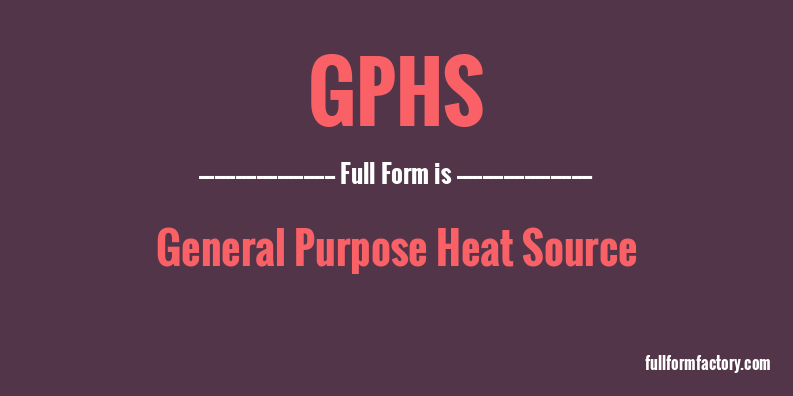 gphs-full-form