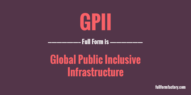 gpii-full-form