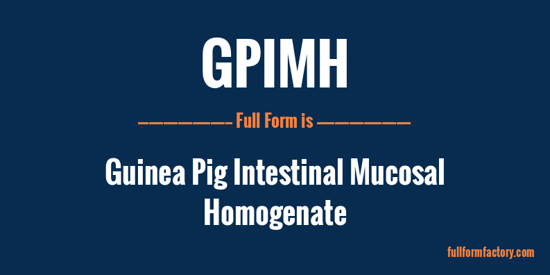 gpimh-full-form
