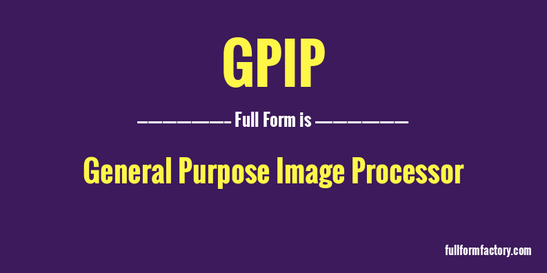 gpip-full-form