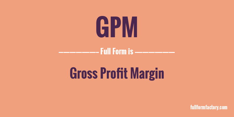 gpm-full-form