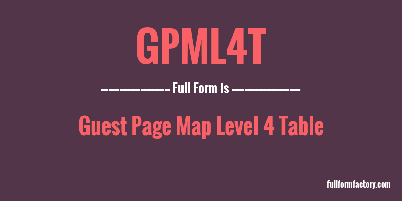 gpml4t-full-form