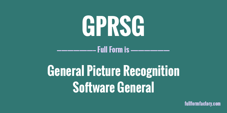 gprsg-full-form