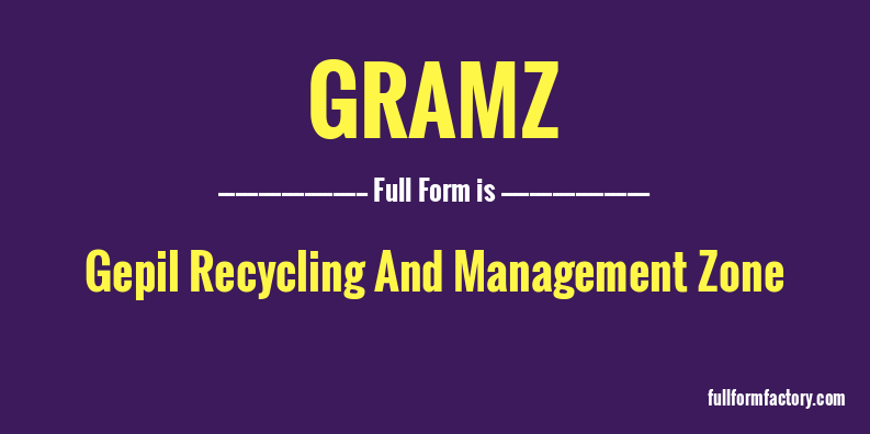 gramz-full-form
