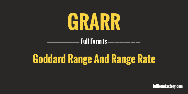 grarr-full-form