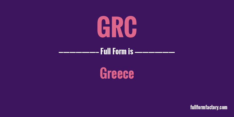 grc-full-form