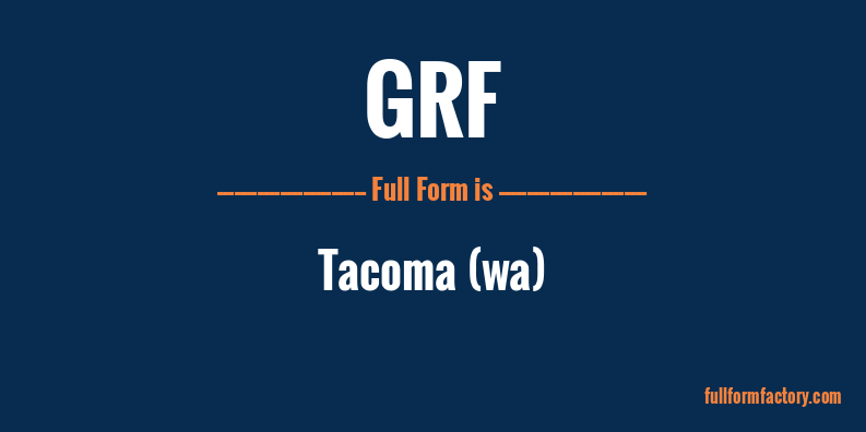 grf-full-form