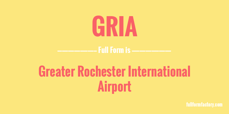 gria-full-form