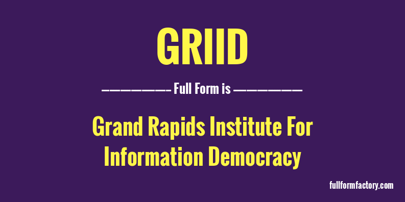griid-full-form