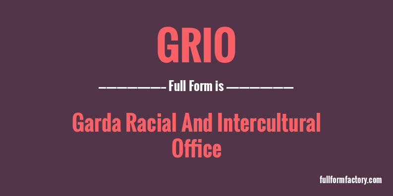 grio-full-form