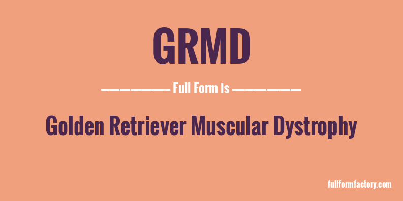 grmd-full-form
