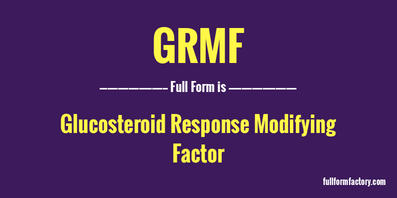 grmf-full-form