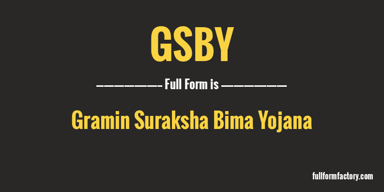 gsby-full-form
