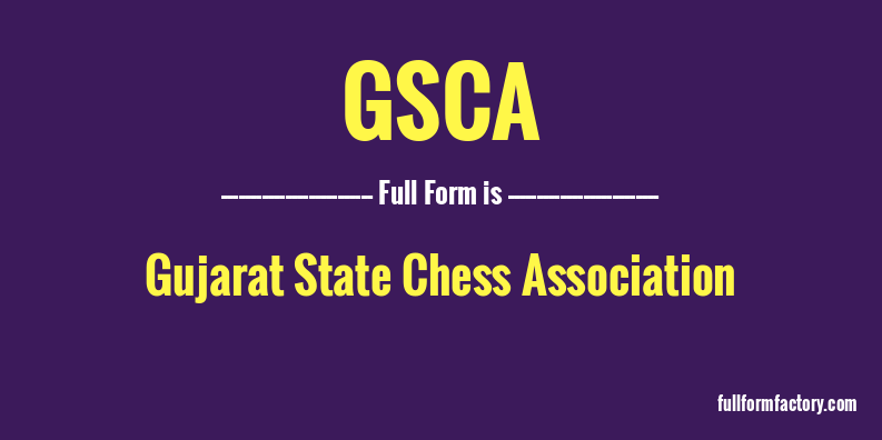 gsca-full-form